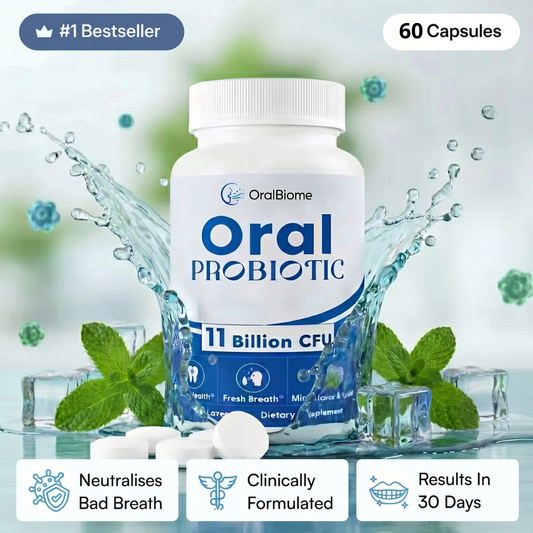 OralBiome Oral Probiotic (11 Billion CFU)